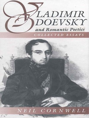 cover image of Vladimir Odoevsky and Romantic Poetics